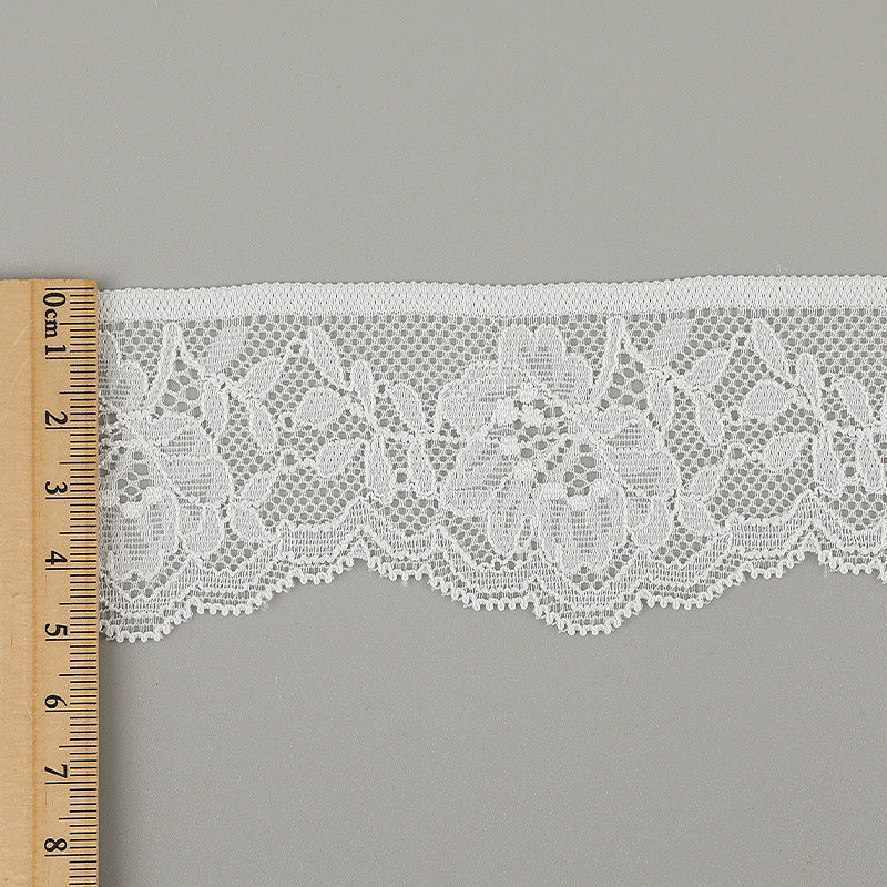 FREEDOMBEAUTY | [stretch] 6cm lace lace, elastic nylon lace edge, Lolita skirt cuffs lace lace accessories, spot