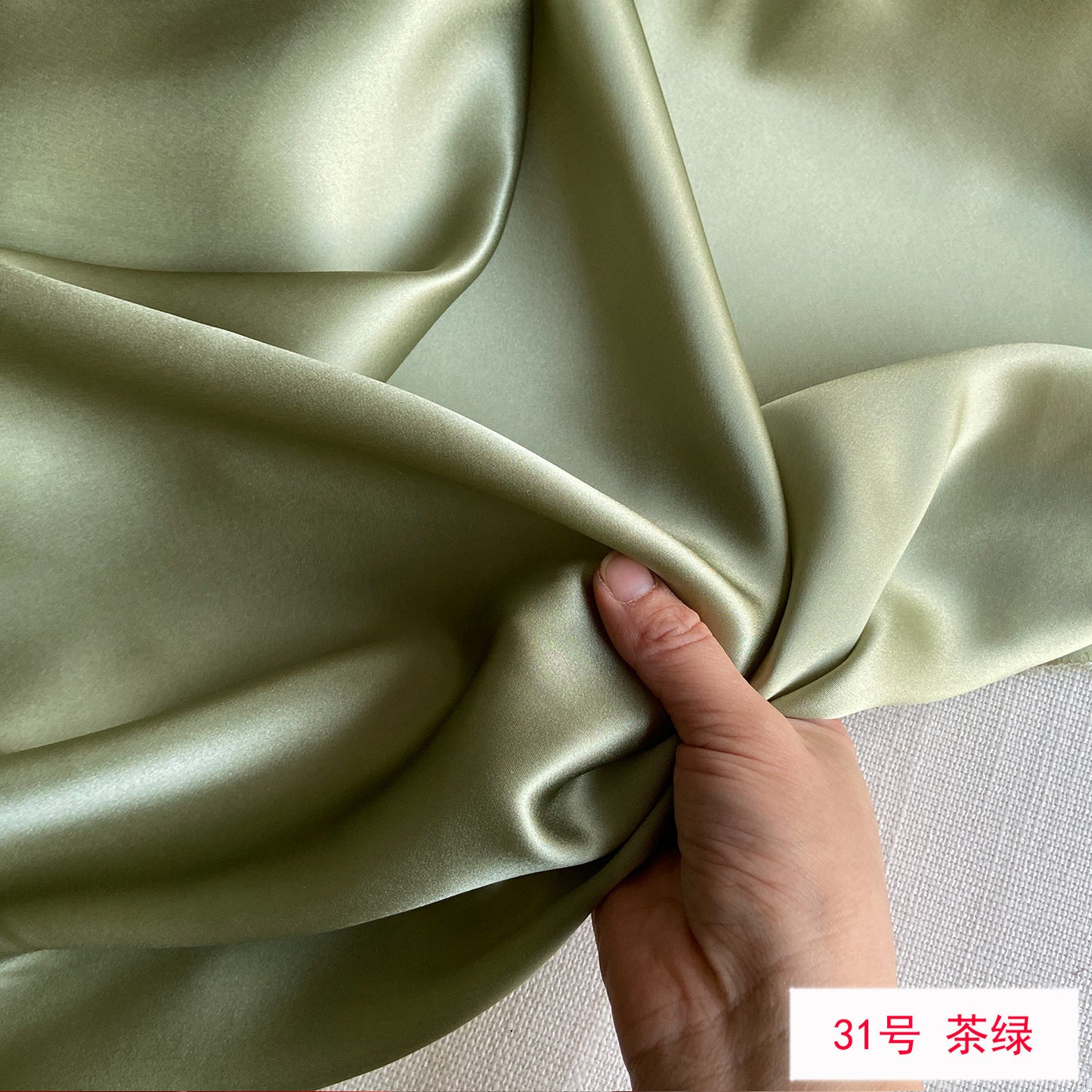 FREEDOMBEAUTY | 114 m width 16 mmi silk plain crepe satin clothing fabric 100 mulberry silk dress hair band eye mask fabric multi-color