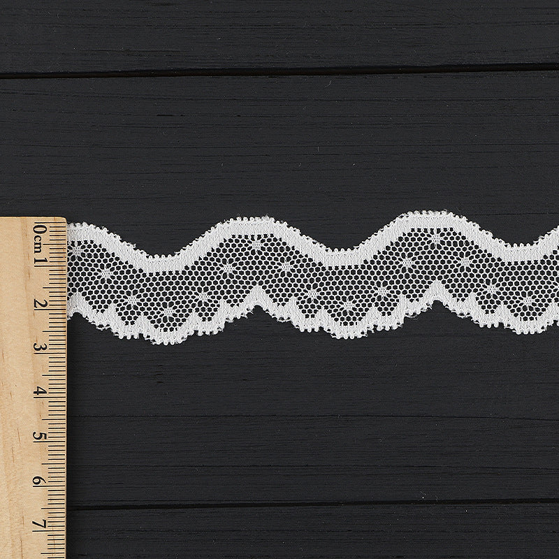 FREEDOMBEAUTY | [stretch] 3.5cm lace, elastic lace, wedding underwear home textile fashion lace accessories, spot