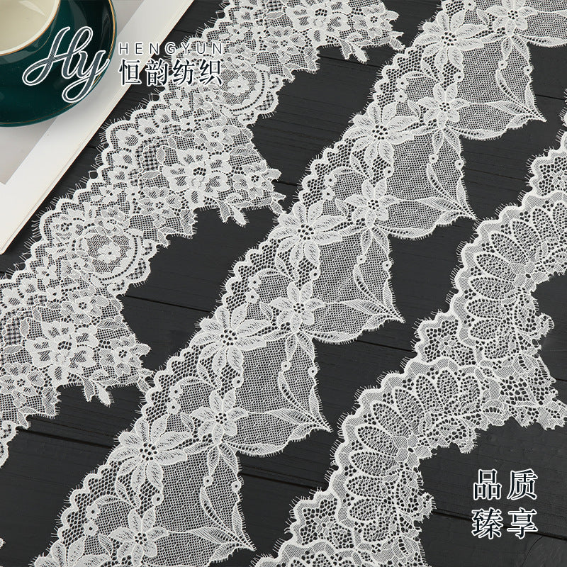 FREEDOMBEAUTY | [laser-cut lace] Laser lace, elastic eyelash lace, home textile clothing new lace accessories, in stock