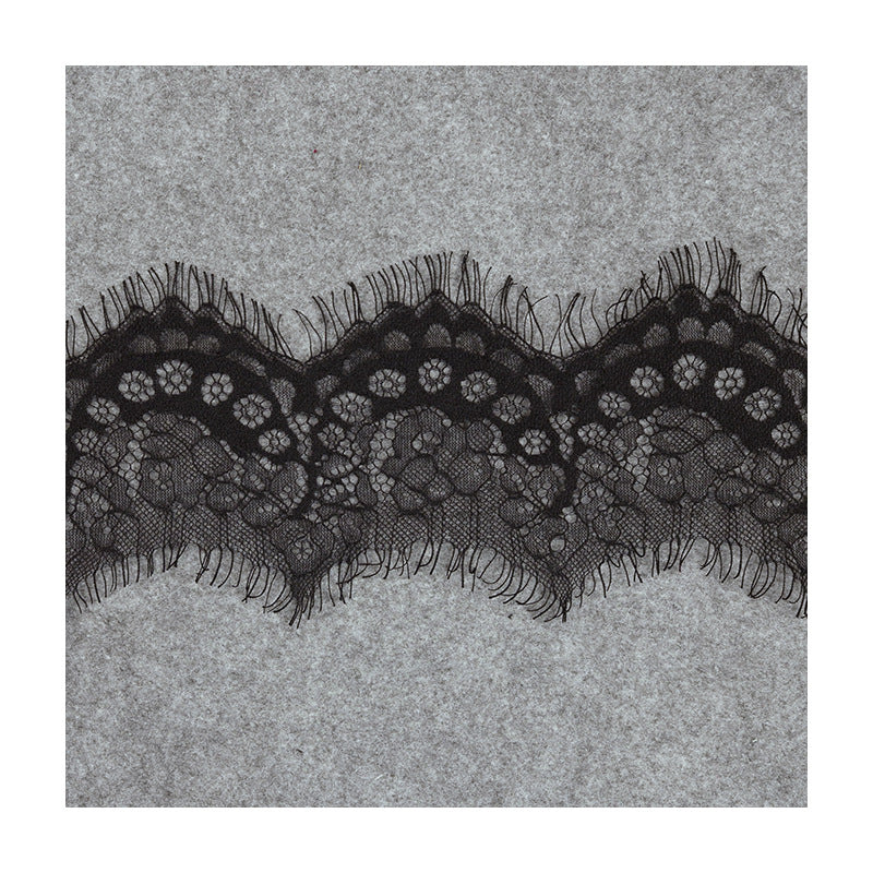 FREEDOMBEAUTY | Wave eyelash edge lace 10cm wide clothing sleeve edge lace lace underwear hollow eyelash lace flower