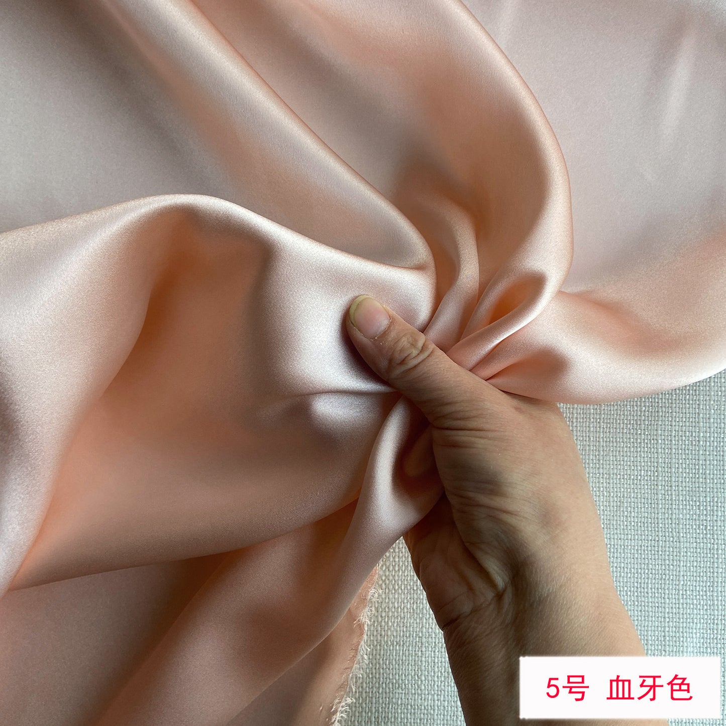FREEDOMBEAUTY | 114 m width 16 mmi silk plain crepe satin clothing fabric 100 mulberry silk dress hair band eye mask fabric multi-color