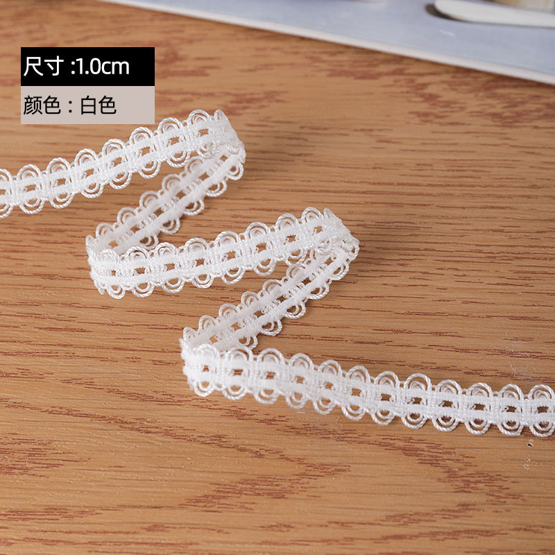 FREEDOMBEAUTY | Manufacturer supplies 1.3cm knitted white and black double bud belt, micro-elastic rope belt, clothing decorative elastic belt
