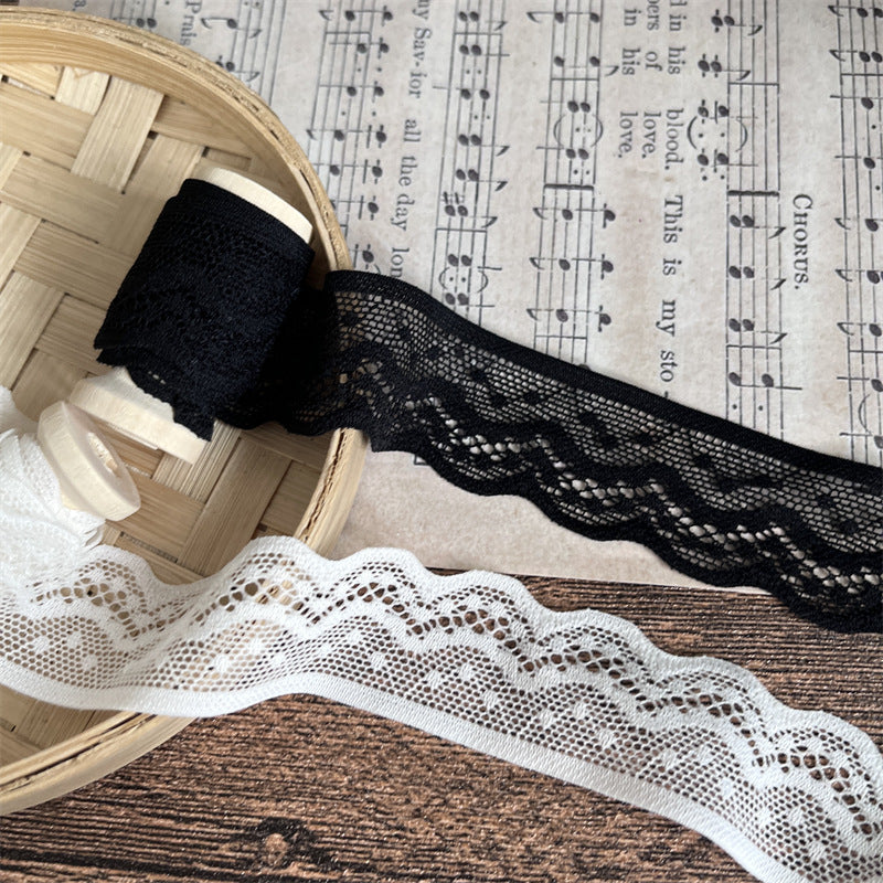 FREEDOMBEAUTY | Factory direct sales, spot fast delivery, a variety of elastic lace lace accessories, classic retro elegant DIY handmade