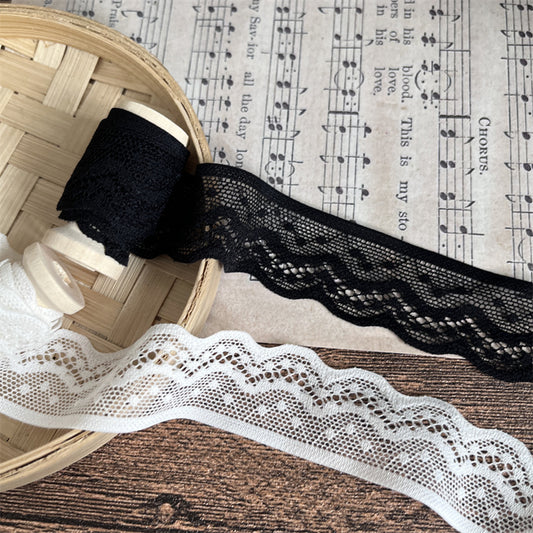 FREEDOMBEAUTY | Factory direct sales, spot fast delivery, a variety of elastic lace lace accessories, classic retro elegant DIY handmade