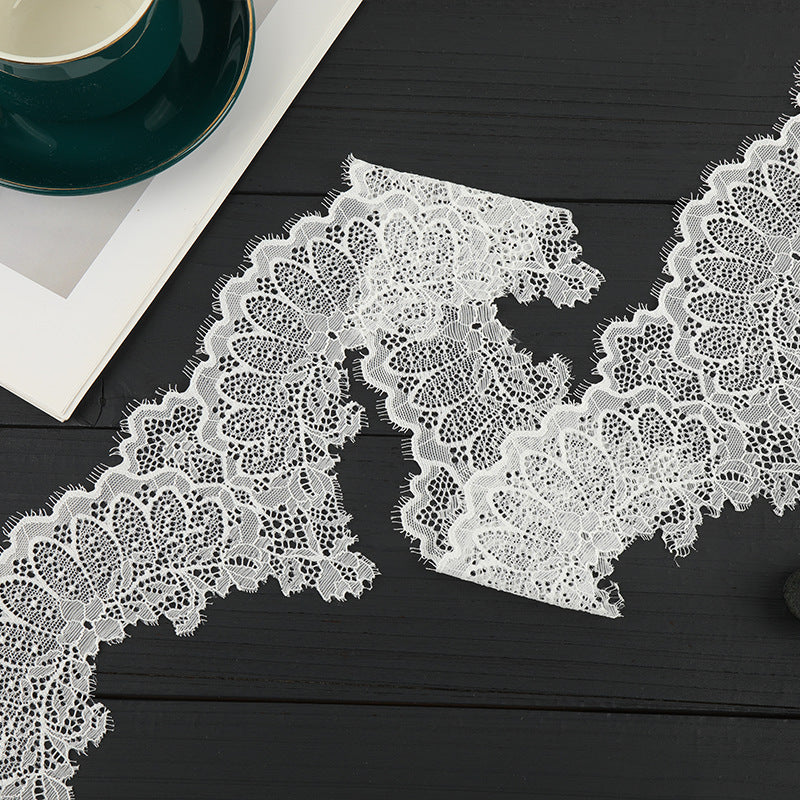 FREEDOMBEAUTY | [laser-cut lace] Laser lace, elastic eyelash lace, home textile clothing new lace accessories, in stock