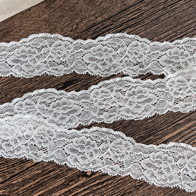 FREEDOMBEAUTY | Factory direct sales, spot quick delivery 4CM multi-color lace lace accessories Xiaohongshu same elegant accessories DIY