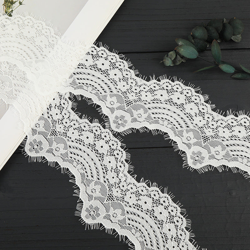 FREEDOMBEAUTY | [laser-cut lace] White lace, laser cut lace, pure flower lace accessories, home textile accessories