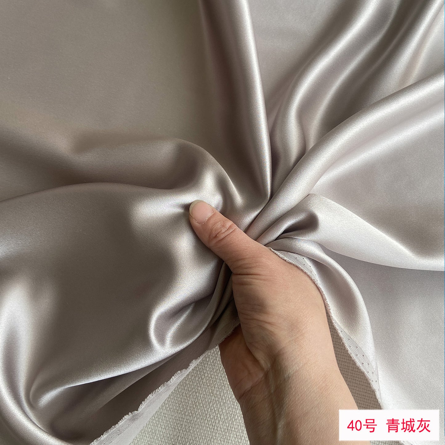 FREEDOMBEAUTY | 140 wide 22 mmi silk plain crepe satin fabric 100 mulberry silk loungewear shirt silk fabric