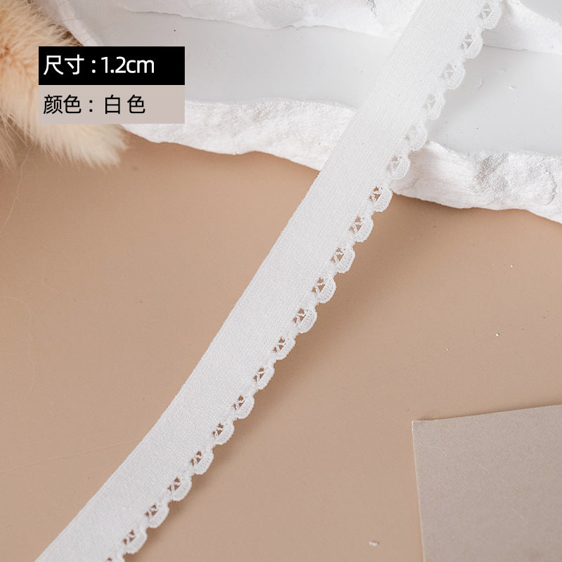FREEDOMBEAUTY | Factory direct sales 1.2/2 CM super soft and comfortable nylon elastic band, women's children's underwear pressing edge