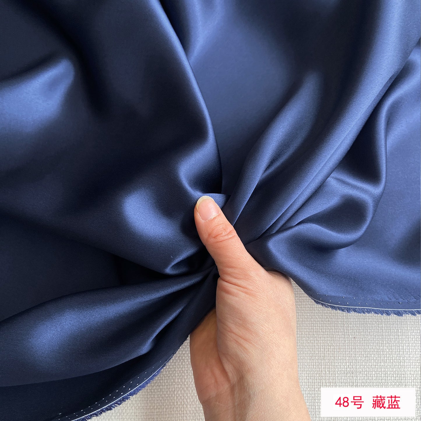 FREEDOMBEAUTY | 140 wide 22 mmi silk plain crepe satin fabric 100 mulberry silk loungewear shirt silk fabric