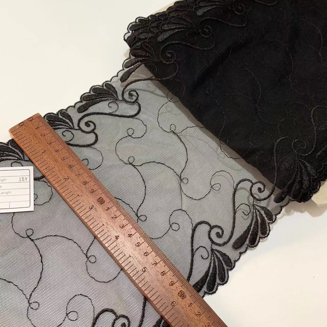 FREEDOMBEAUTY | Spot retro bilateral mesh embroidery lace accessories decorative design DIY fabric apparel