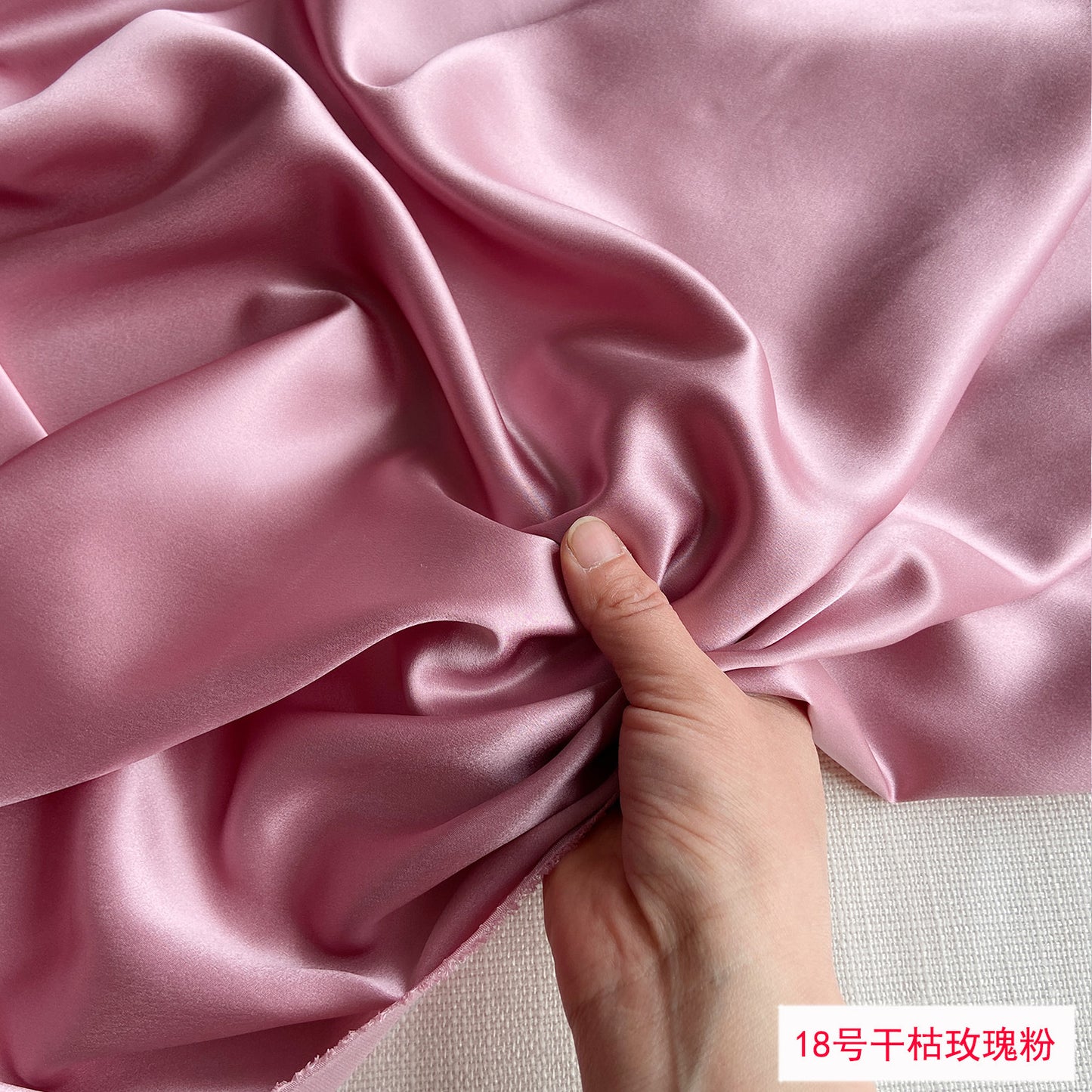 FREEDOMBEAUTY | 140 wide 22 mmi silk plain crepe satin fabric 100 mulberry silk loungewear shirt silk fabric