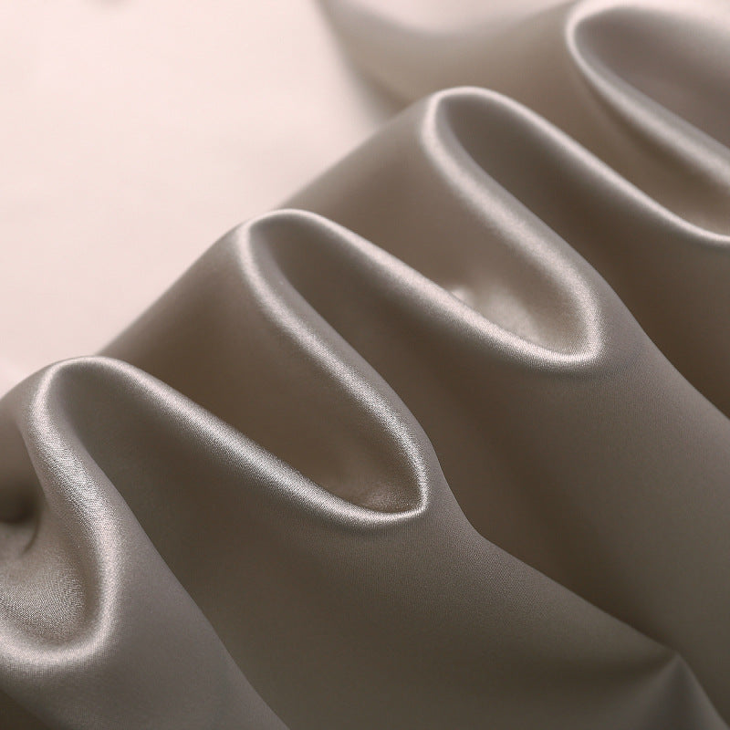 Freedombeauty | Plain crepe silk 16/19 mmi 114 cm width 100% mulberry silk fabric wholesale clothing pillowcase silk fabric
