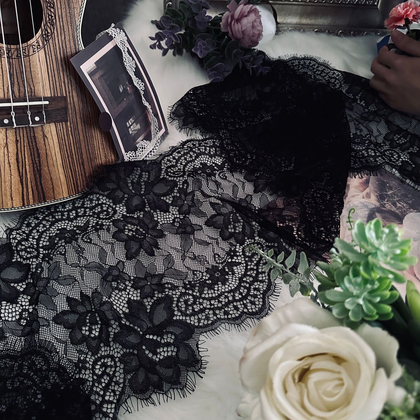FREEDOMBEAUTY | Lace tablecloth table cloth French retro hollow white tablecloth rectangular round table lace fabric cloth