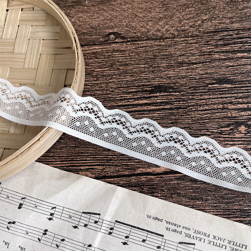 FREEDOMBEAUTY | Factory direct sales, spot fast delivery, a variety of elastic lace lace accessories, classic retro elegant DIY handmade