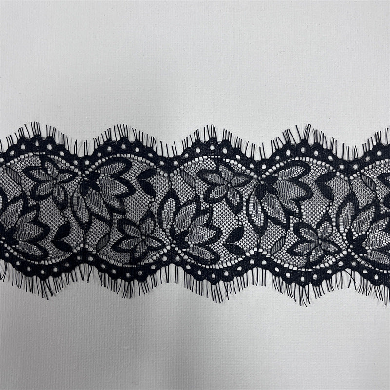 FREEDOMBEAUTY | Factory direct sales, spot 10cm arc pattern eyelash lace, French retro handmade DIY