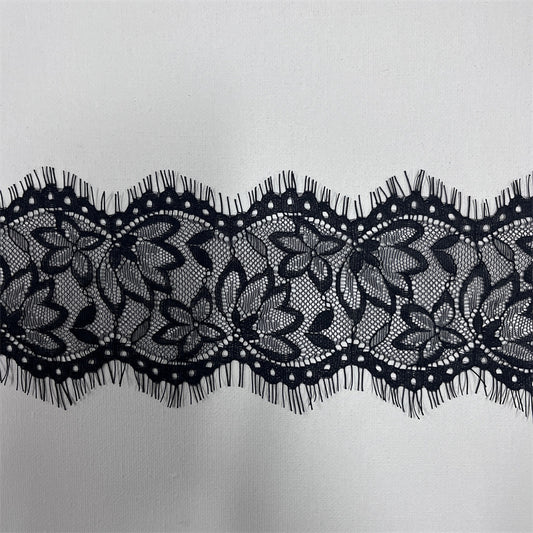 FREEDOMBEAUTY | Factory direct sales, spot 10cm arc pattern eyelash lace, French retro handmade DIY