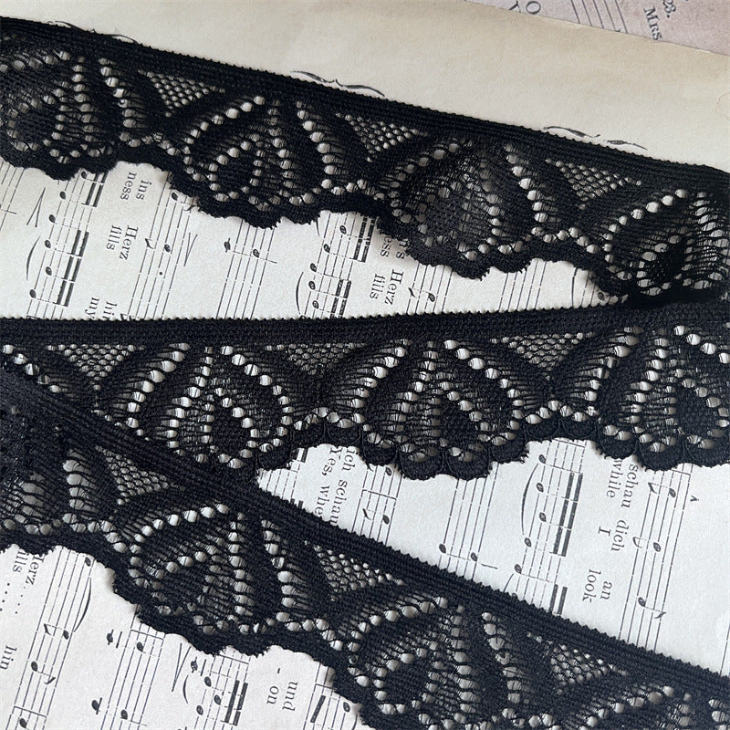 FREEDOMBEAUTY | Factory direct sales, spot fast hair French classic hollow various lace fabric accessories eyelash lace DIY