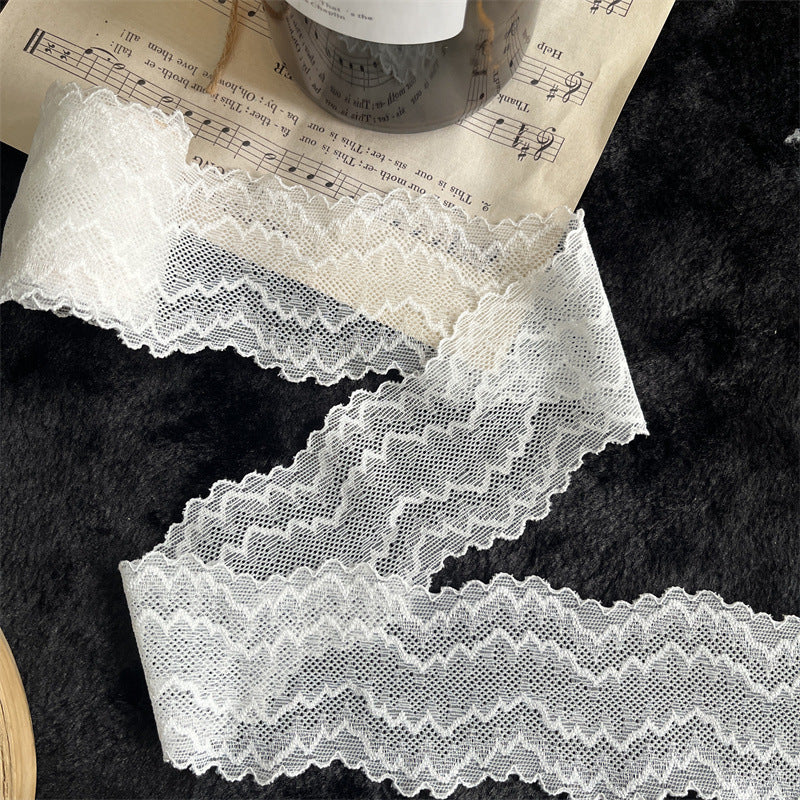 FREEDOMBEAUTY | Factory direct sales, spot fast hair French classic elegant retro lace fabric lace accessories DIY handmade