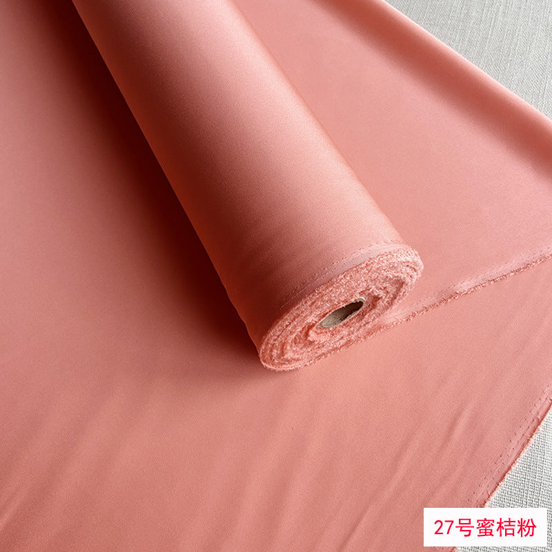 FREEDOMBEAUTY | Silk stretch double Joe satin 19 mmi 140 wide mulberry silk summer shirt dress fabric silk fabric