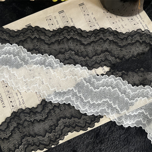 FREEDOMBEAUTY | Factory direct sales, spot fast hair French classic elegant retro lace fabric lace accessories DIY handmade