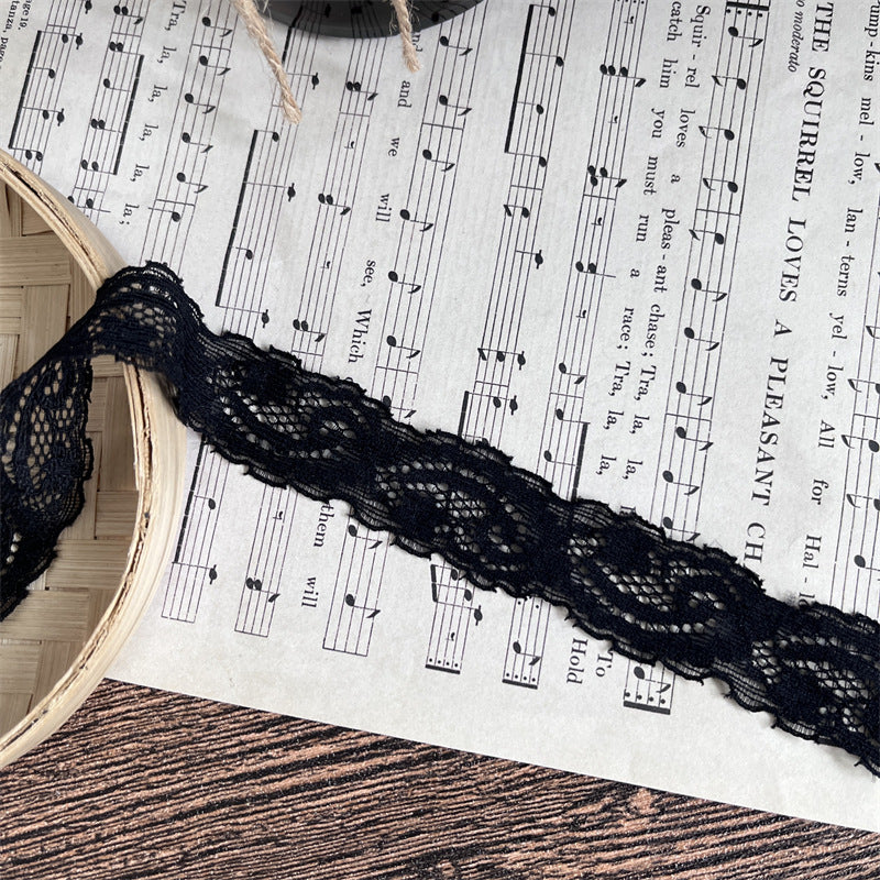 FREEDOMBEAUTY | Factory direct sales, spot fast delivery, a variety of elastic lace lace accessories, classic retro elegant DIY handmade