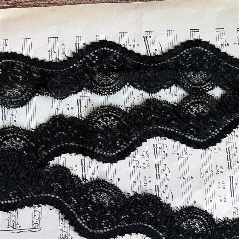 FREEDOMBEAUTY | Factory direct sales, spot fast hair French classic elegant hollow various lace fabric accessories DIY jewelry