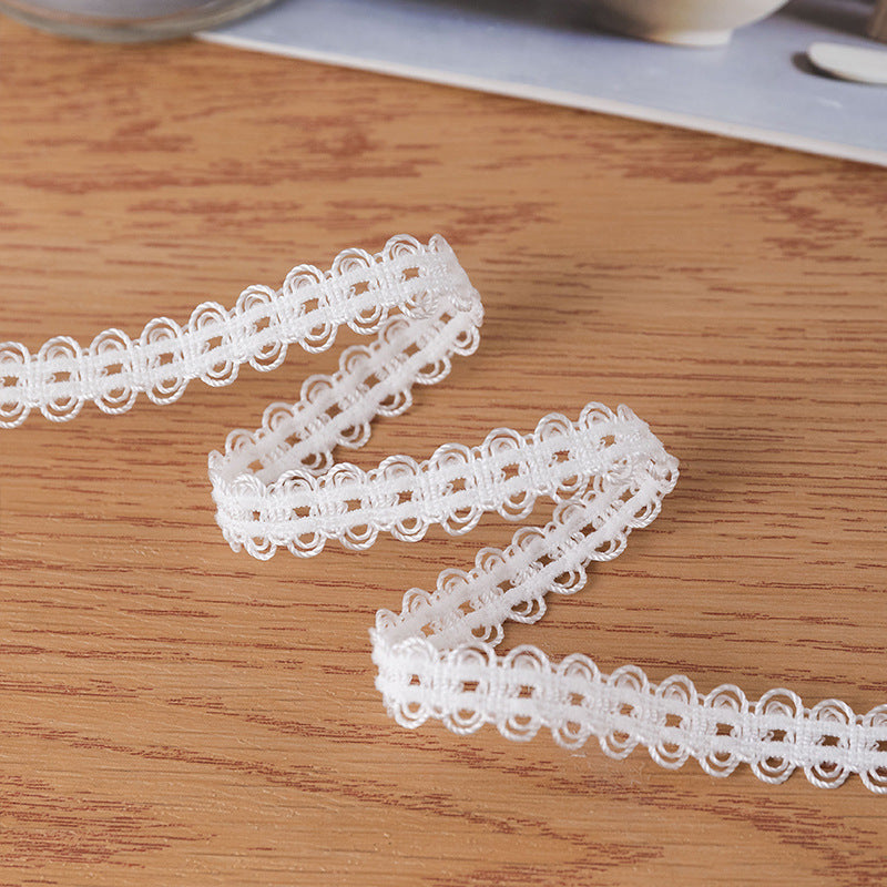 FREEDOMBEAUTY | Manufacturer supplies 1.3cm knitted white and black double bud belt, micro-elastic rope belt, clothing decorative elastic belt