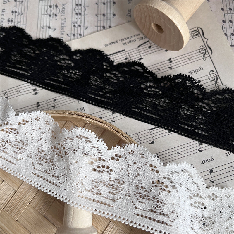 FREEDOMBEAUTY | Factory direct sales, spot fast hair French classic hollow various lace fabric accessories DIY handmade
