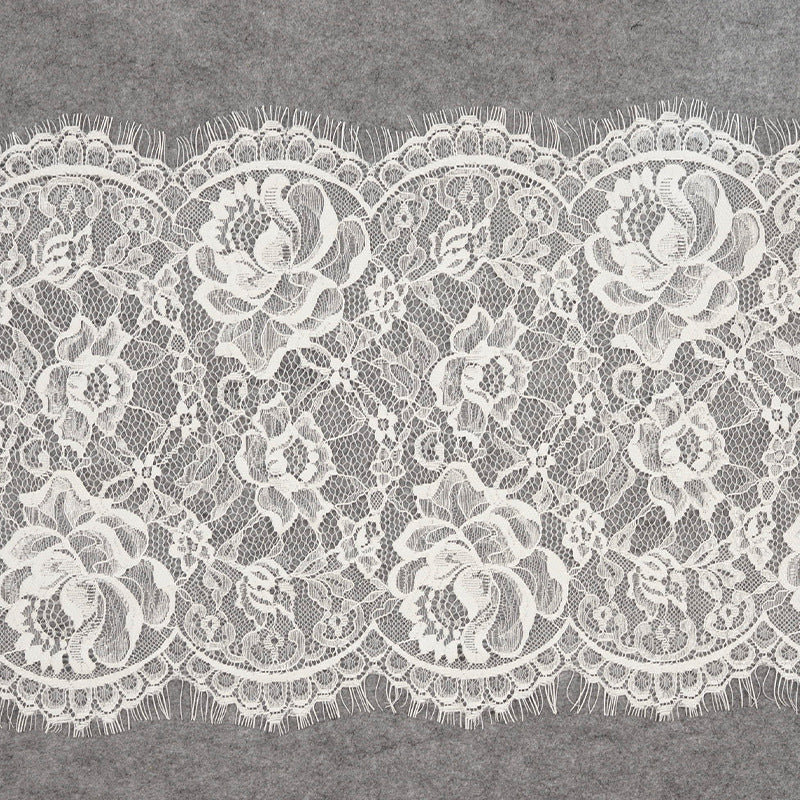 FREEDOMBEAUTY | 30cm eyelash lace, eyelash lace lace fabric, knitted lace underwear, eyelash lace lace