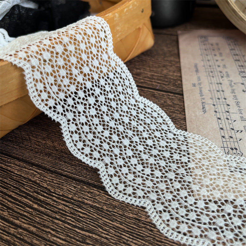 FREEDOMBEAUTY | Factory direct sales, spot fast delivery, a variety of French elegant hollow lace fabric accessories DIY handmade skirt