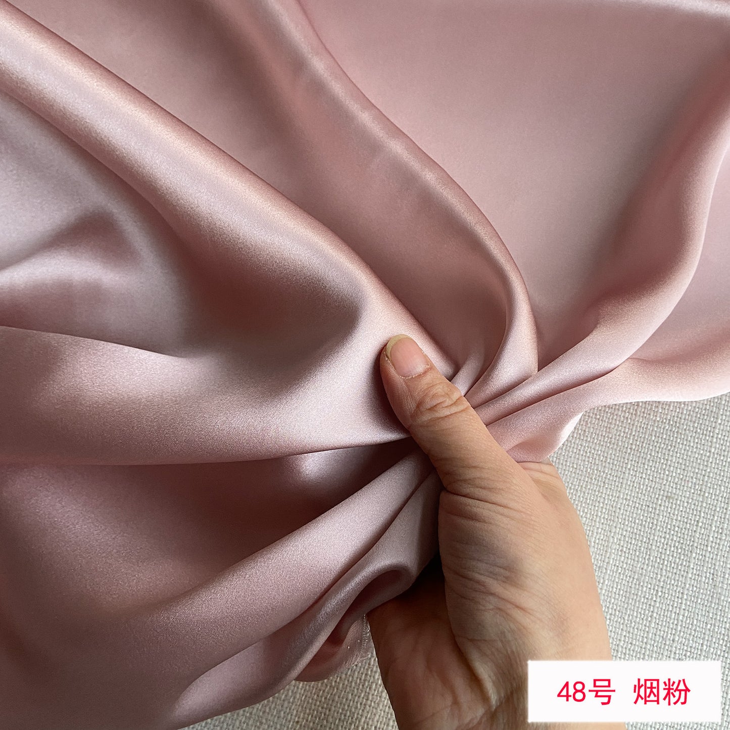 FREEDOMBEAUTY | 114 m width 16 mmi silk plain crepe satin clothing fabric 100 mulberry silk dress hair band eye mask fabric multi-color