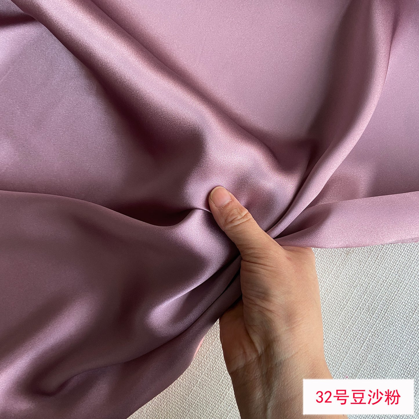 FREEDOMBEAUTY | 114 m width 16 mmi silk plain crepe satin clothing fabric 100 mulberry silk dress hair band eye mask fabric multi-color