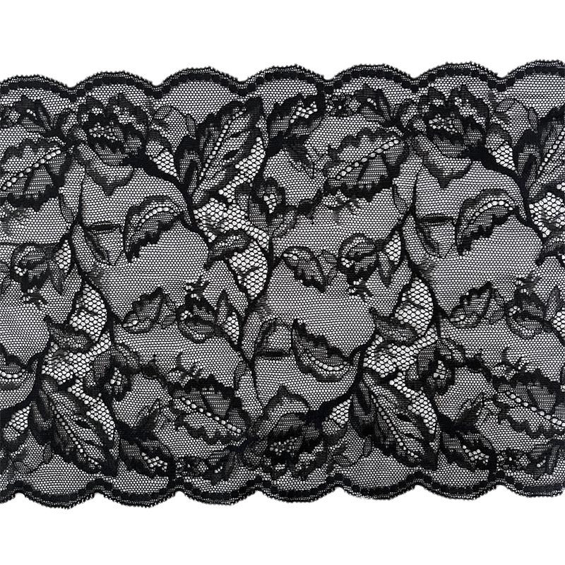 FREEDOMBEAUTY | Spot white and black elastic lace, warp lace small lace, new wedding headgear DIY clothing lace accessories