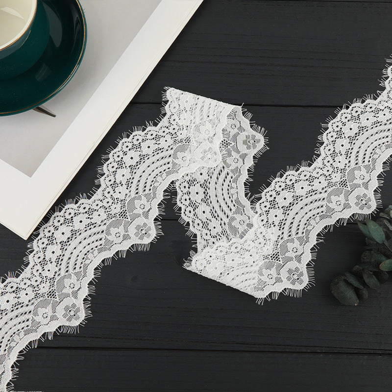 FREEDOMBEAUTY | [laser-cut lace] White lace, laser cut lace, pure flower lace accessories, home textile accessories