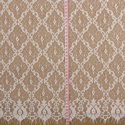 FREEDOMBEAUTY | Lace curtains lace lace rhombus cross lace fabric women's dress lace accessories fabric underwear