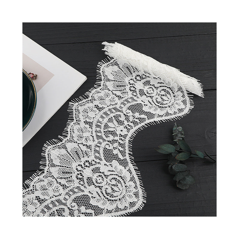 FREEDOMBEAUTY | [no- stretch] 5cm lace, nylon silk hollow lace edge, home textile clothing lace accessories, light luxury lace edge