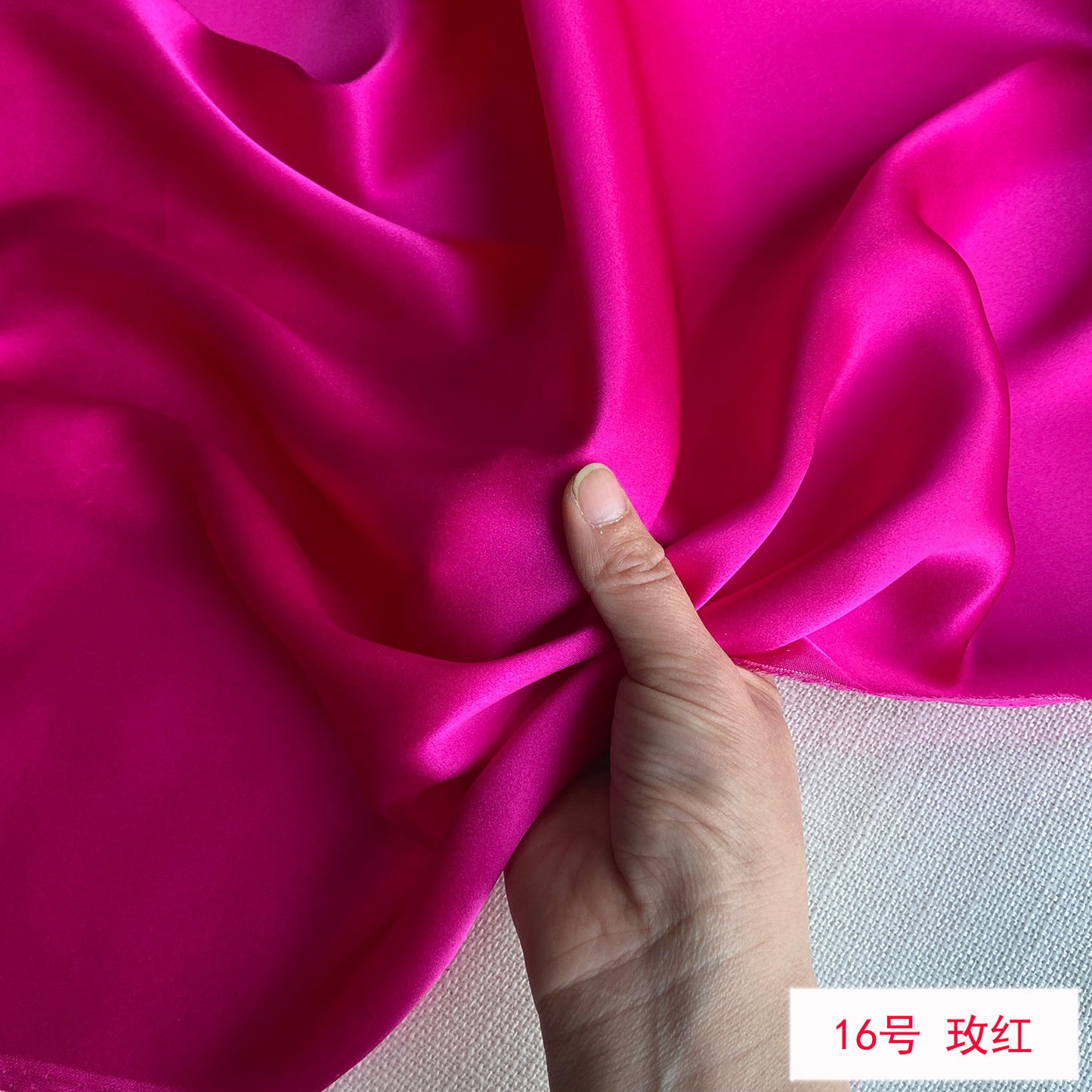 FREEDOMBEAUTY | 114 m width 16 mmi silk plain crepe satin clothing fabric 100 mulberry silk dress hair band eye mask fabric multi-color