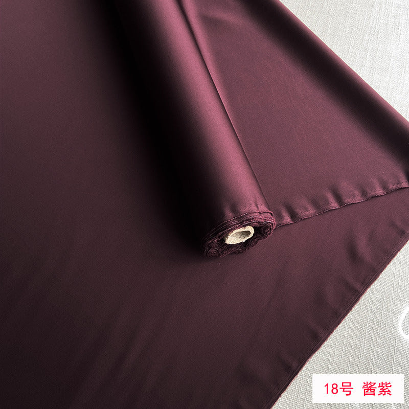 FREEDOMBEAUTY | Silk stretch double Joe satin 19 mmi 140 wide mulberry silk summer shirt dress fabric silk fabric