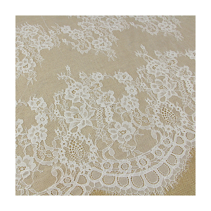 FREEDOMBEAUTY | Nylon eyelashes lace lace, lace wedding dress, lace fabric DIY clothing dress accessories