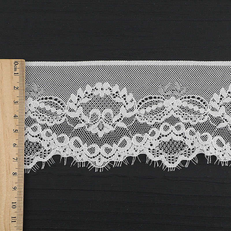 FREEDOMBEAUTY | [stretch] 6cm unilateral lace lace, warp knitted elastic lace edge, wedding underwear size lace accessories, spot
