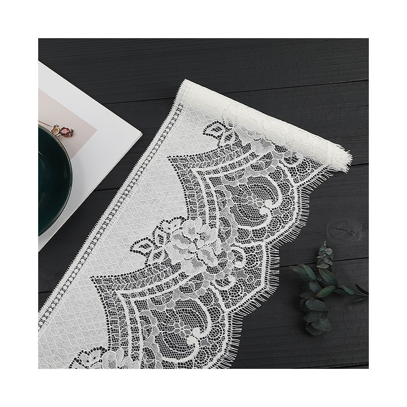 FREEDOMBEAUTY | [no- stretch] New eyelash lace, unilateral non-elastic hollow lace edge, clothing home textile exquisite lace lace accessories in stock