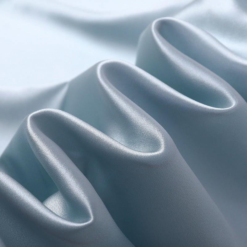 Freedombeauty | Plain crepe silk 16/19 mmi 114 cm width 100% mulberry silk fabric wholesale clothing pillowcase silk fabric
