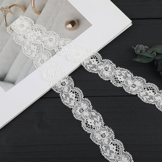 FREEDOMBEAUTY | [stretch] 1.5cm lace, nylon lace small lace, home textile clothing lace accessories, factory spot