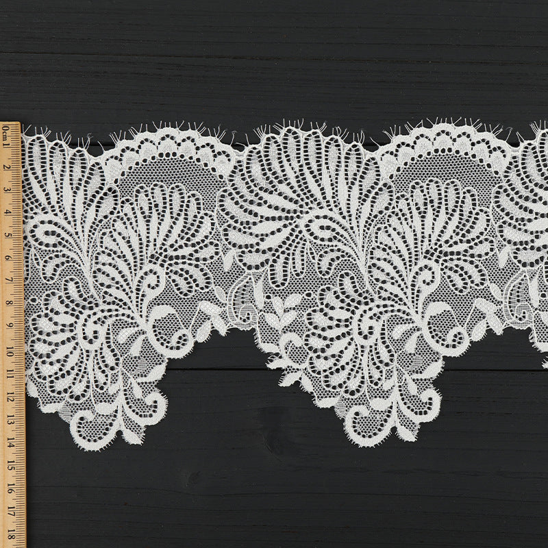 FREEDOMBEAUTY | [laser-cut lace] White lace, laser cut lace, pure flower lace accessories, home textile accessories