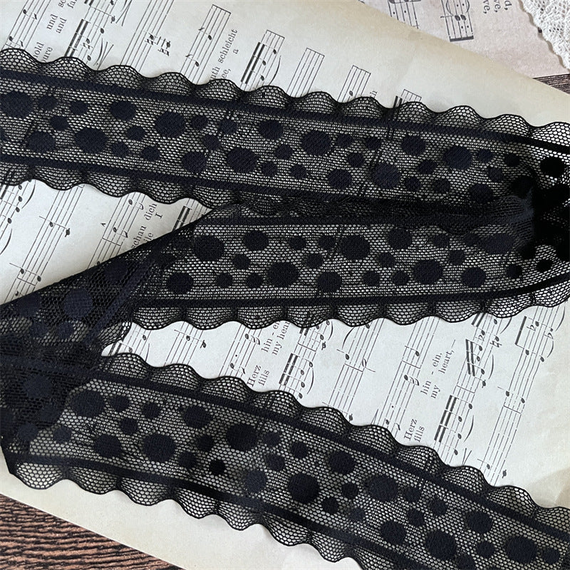 FREEDOMBEAUTY | Factory direct sales, spot fast hair French classic elegant hollow various lace fabric accessories DIY jewelry