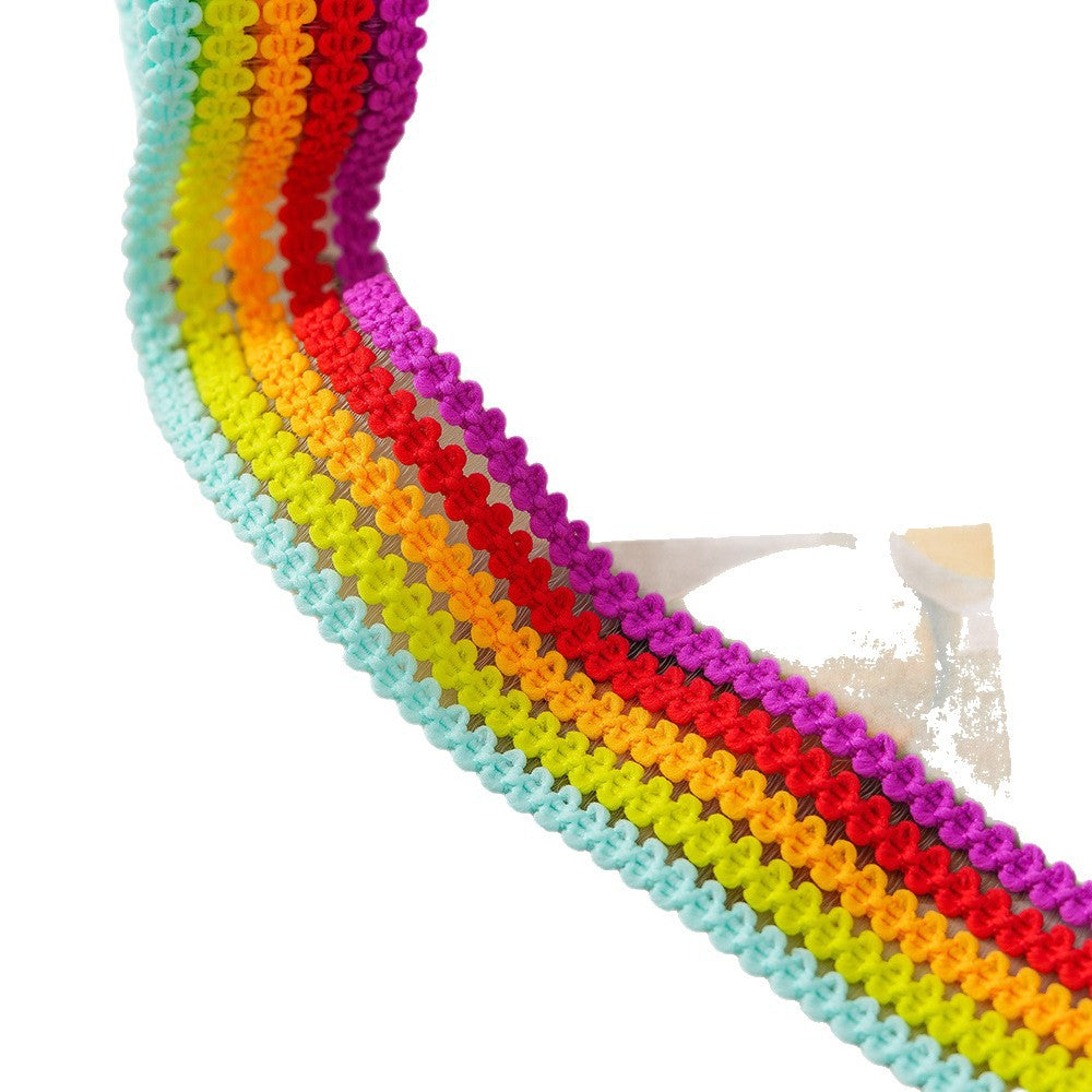 FREEDOMBEAUTY | Factory direct sales 3.5CM yarn-dyed fish silk elastic elastic ribbon, swimsuit dance suit bust waist closure elastic webbing