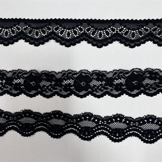 FREEDOMBEAUTY | Factory direct sales, spot fast hair French classic elegant multi-functional multi-lace fabric accessories DIY jewelry