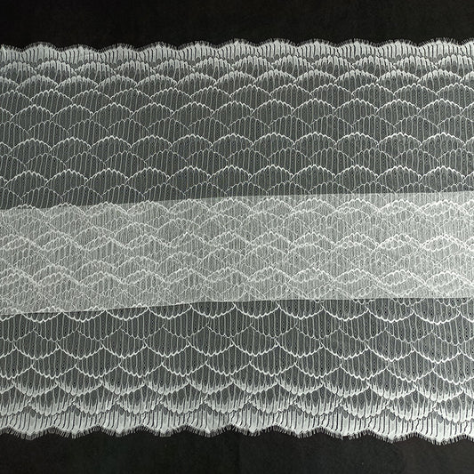 FREEDOMBEAUTY | Manufacturer spot wholesale non-elastic lace, nylon lace fabric underwear skirt splicing eyelash lace